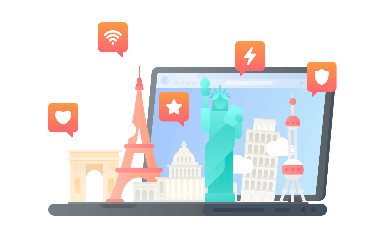 代理华为WeLink的回国vpn - 云解锁